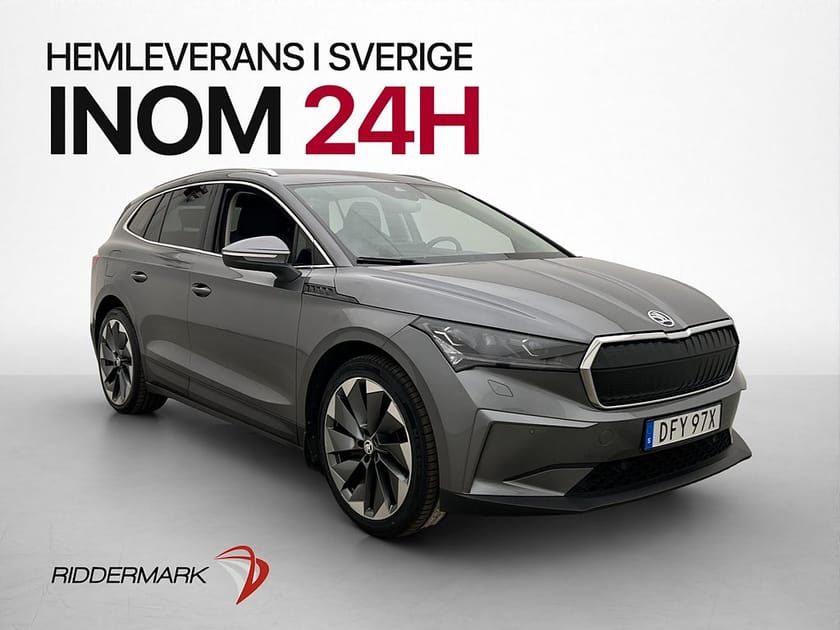 Bild 1 av Škoda Enyaq iV 80x Skoda 265hk AWD Kamera Adaptiv CarPlay Drag Navi