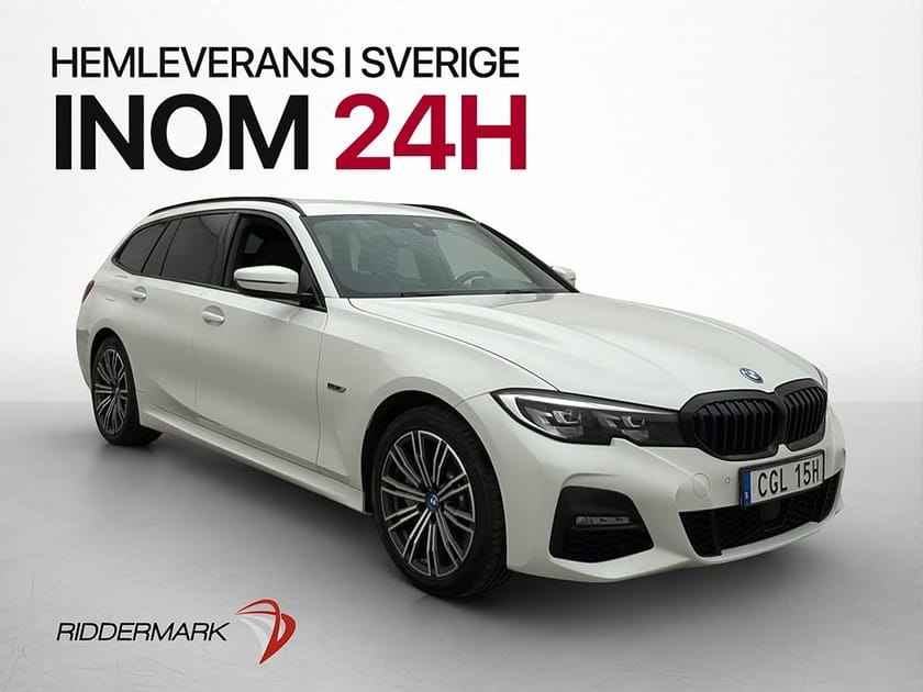 Bild 1 av BMW 330e xDrive Touring M-Sport Dragkrok Rattvärme CarPlay