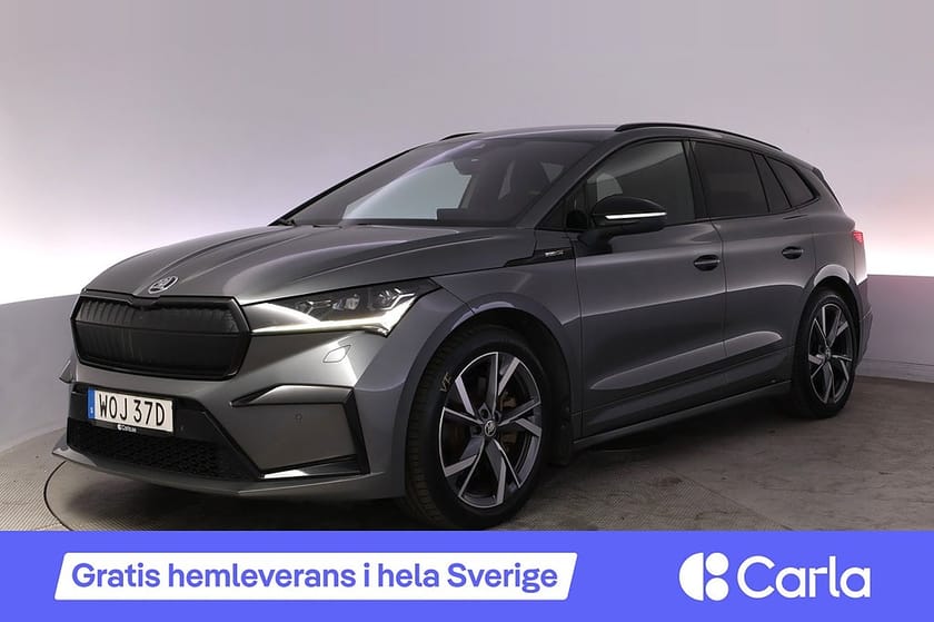 Bild 1 av Škoda Enyaq iV 80x Skoda Sportline Drag Elstol BLIS Kamera Canton