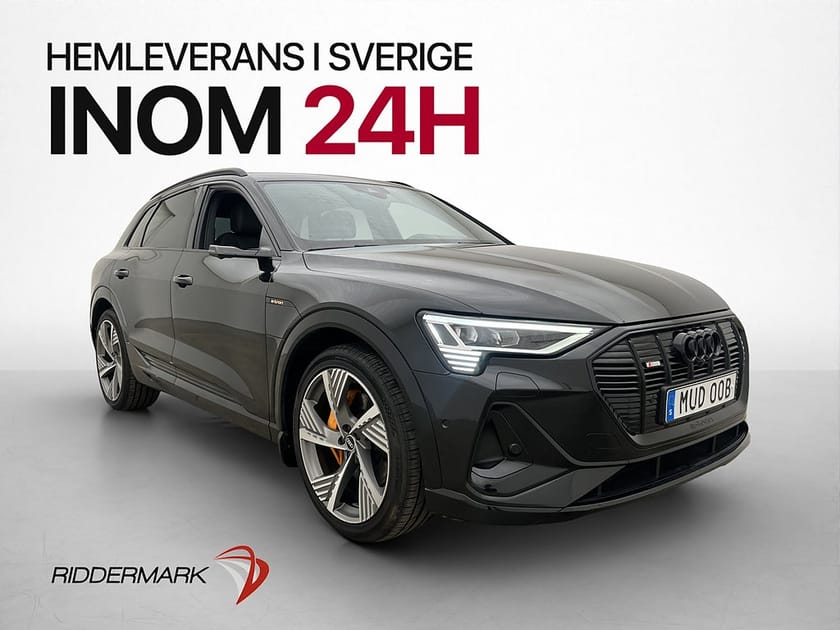 Bild 1 av Audi e-tron 55 quattro S line 408hk Pano BangOlufsen Drag Adaptiv-f