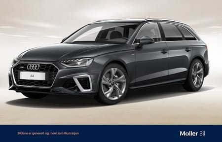 Audi A4 Avant 40 TFSI quattro Q S LINE 204 HK,Drag,Värm,Matrix,Cockpit