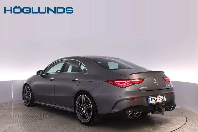 Bild 5 av Mercedes-Benz AMG CLA 45 S 4MATIC+ 45S 4MATIC Coupé PREMIUM-PKT BURMESTER DRAG MOMS