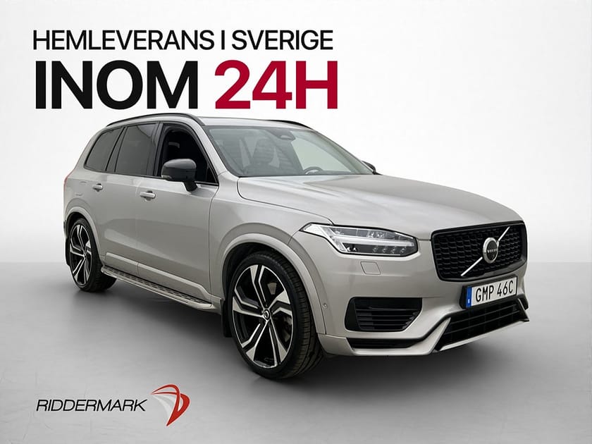 Bild 3 av Volvo XC90 7-seater 7-Sits T8 AWD Ultimate Dark Edition B&W Pano Luft