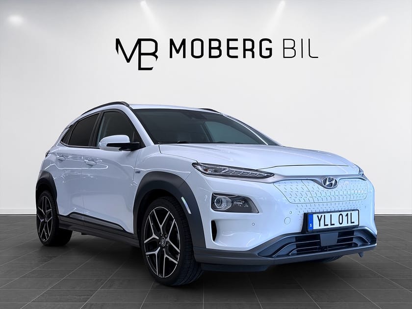 Bild 3 av Hyundai Kona Electric 64 kWh 204hk Premium HUD KRELL Navi Keyless B-Kamera