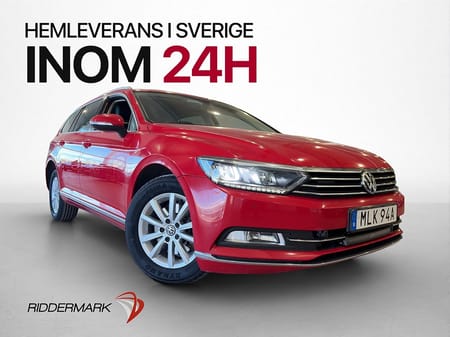 Volkswagen Passat Sportscombi 2.0 TDI 190hk 4M GT Värmare Cockpit Skinn