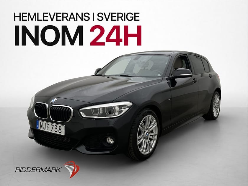 Bild 1 av BMW 120d xDrive 120 M Sport Taklucka Skinn P-Sensorer Två-Bruk