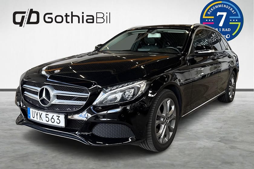 Bild 1 av Mercedes-Benz C 220 T d BlueTEC Handsfree Elstolar Burmester Färddator