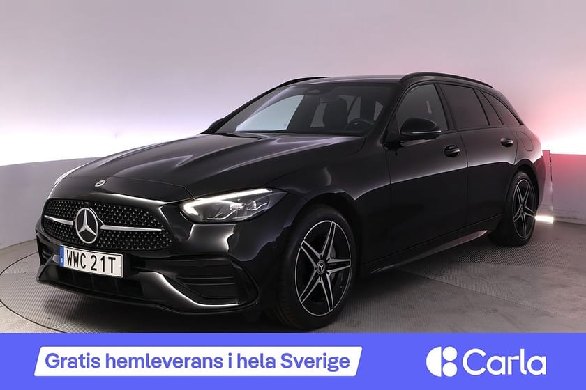 Bild 1 av Mercedes-Benz C 300 T e AMG Drag Kamera BSM Elstol Navi