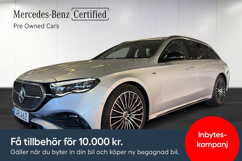 Bild 1 av Mercedes-Benz E 300 T e Moms/AMG/Burmester/Dragkrok