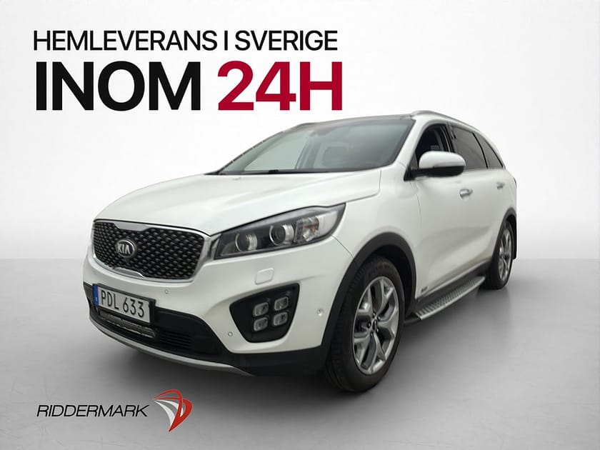 Bild 3 av Kia Sorento 2.2 CRDi AWD 7-Sit Pano Skinn Infinity 360° Drag