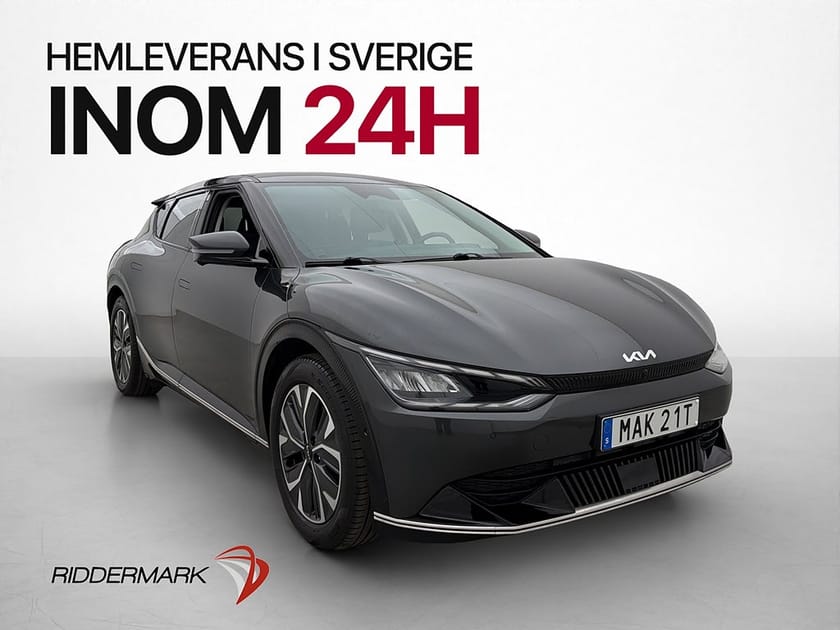 Bild 4 av Kia EV6 77.4 kWh PLUS Dragkrok 360° Skinn Elstolar MOMS