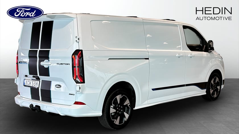 Bild 2 av Ford E-Transit Custom 340 AWD Sport 340L 286HK / Drag / 360Kamera