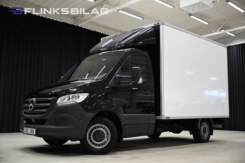Bild 1 av Mercedes-Benz Sprinter 319 CDI Chassi V6 190HK Automat|Kylbil|Nattkyla|Leasbar