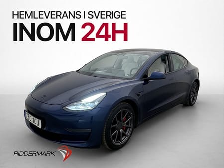 Tesla Model 3 Long Range AWD 440hk Kamera Pano Autopilot