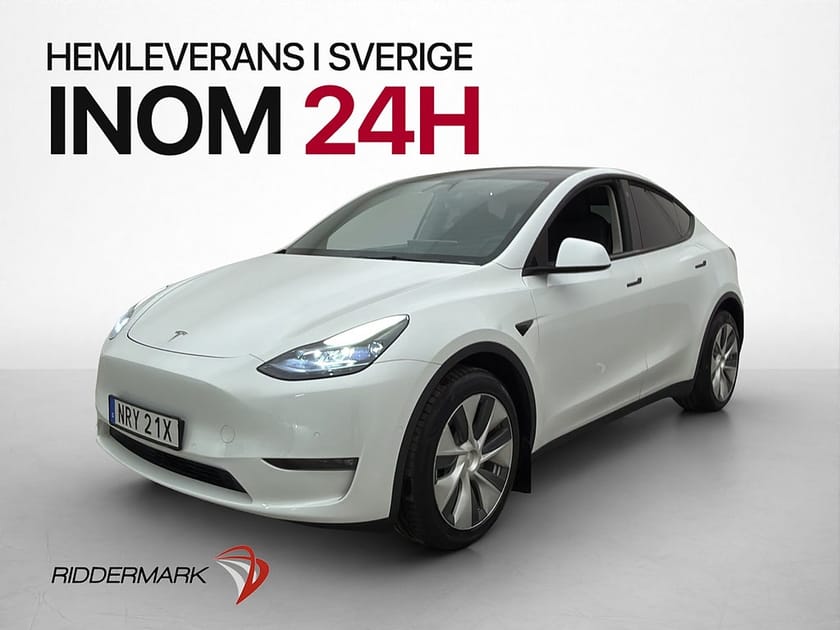 Bild 1 av Tesla Model Y Long Range AWD Autopilot Panorama Svensksåld