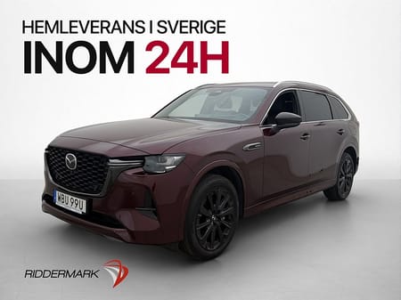 Mazda CX-80 PHEV AWD 7-Sits Homura Skinn 360° HuD BOSE
