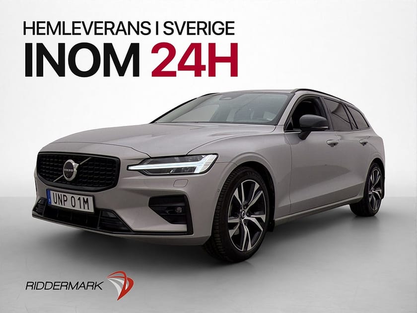 Bild 3 av Volvo V60 B4 197hk Plus Dark 360° Skinn Drag Värmare MOMS