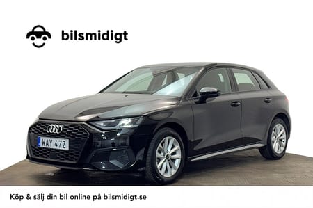 Audi A3 Sportback 35 TFSI SB Aut Kamera Cockpit AdaptivFH LÅGMIL MOMS