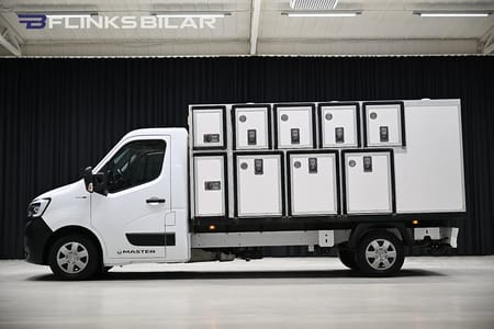 Renault Master Chassi Cab 2.3 dCi 150HK Unik-Påbyggnad|Hundburar|Hundkåpa|Leasbar