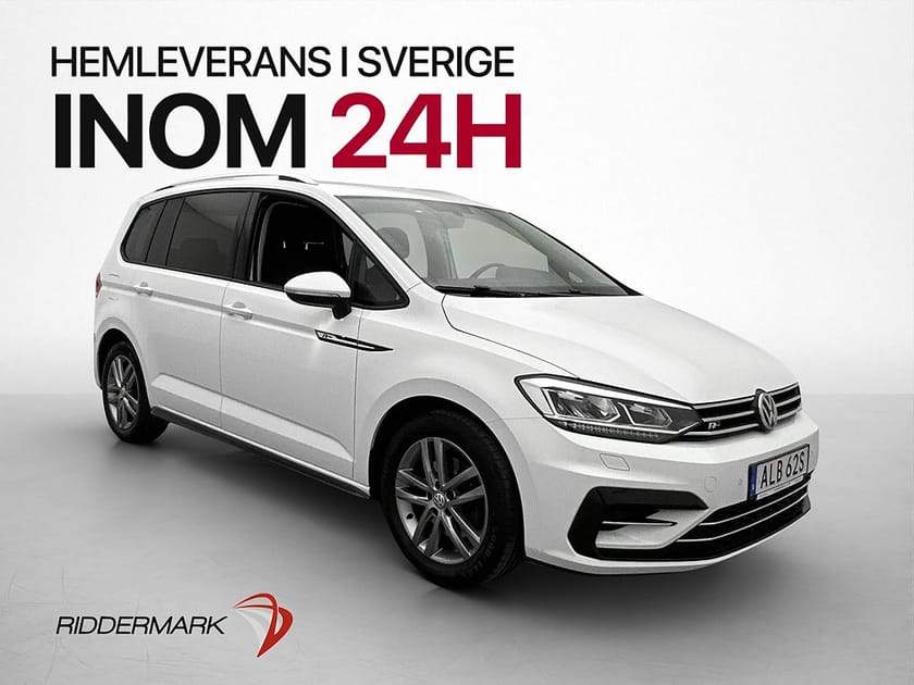 Bild 1 av Volkswagen Touran 7-seater 1.5 TSI 7-Sits R-Line Kamera CarPlay Rattv