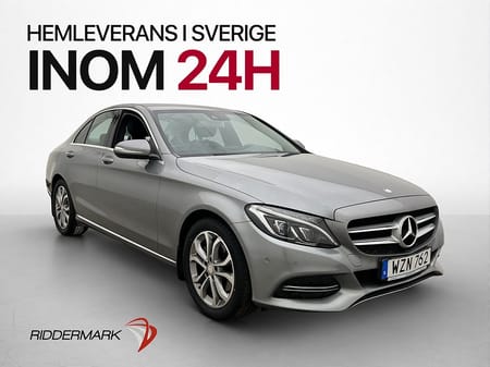 Mercedes-Benz C 220 d BlueTEC C220 170hk Navi Halvskinn Bluetooth