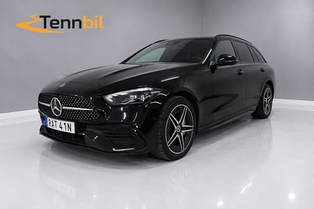 Mercedes-Benz C 300 T e 9G AMG Drag Cockp Ambient Night-p Värmare MOMS