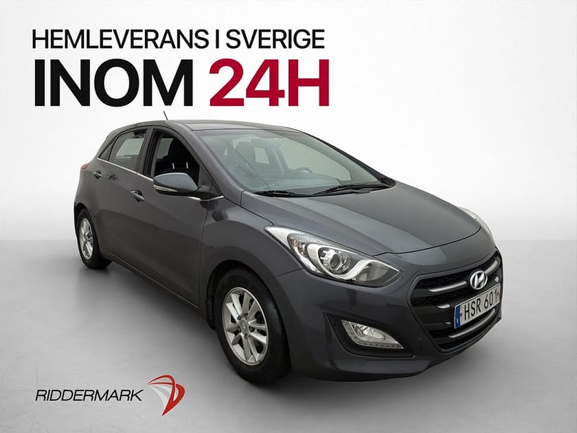 Bild 1 av Hyundai i30 1.6 CRDi 110hk Comfort Eco Sensorer Rattvärme