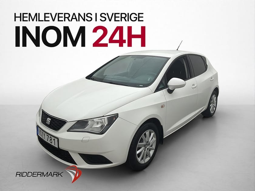 Bild 3 av SEAT Ibiza 1.2 TSI 86hk Style Sensorer Farthållare Låg-Skatt