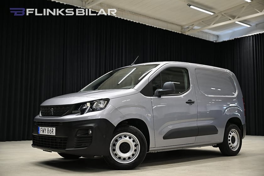 Bild 1 av Peugeot Partner Utökad Last 1.5 BlueHDi 100HK Drag|FjärrstyrdVärmare|PDC|Leasbar