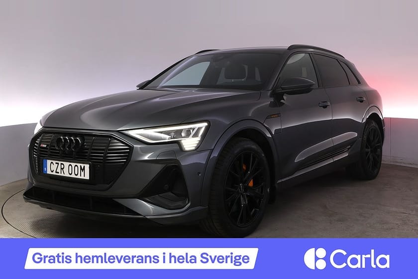 Bild 1 av Audi e-tron 55 quattro S-line black edition Drag Pano B&O