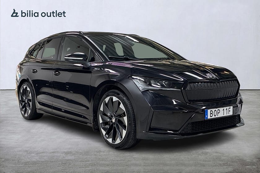 Bild 4 av Škoda Enyaq iV 80x Skoda Sportline 82 kWh 265hk Navi Drag Caplay V-pump 360°