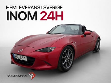 Mazda MX-5 2.0 160hk BOSE Recaro Bilstein Sportavgassystem