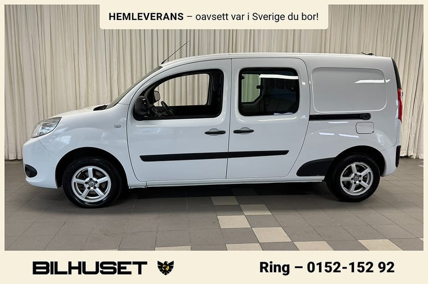 Bild 5 av Renault Kangoo Express Maxi 1.5 dCi 5 sits Dubbelhytt M-& Kupévärmare
