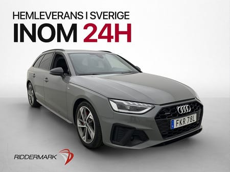 Audi A4 Avant 40 TDI quattro Q S Line Cockpit Värmare Drag