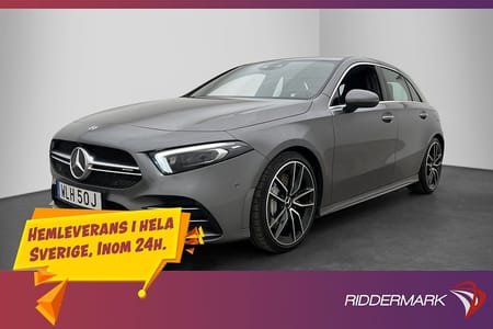Mercedes-Benz AMG A 35 4MATIC 4M 306hk Pano Wide HUD 360° Skinn