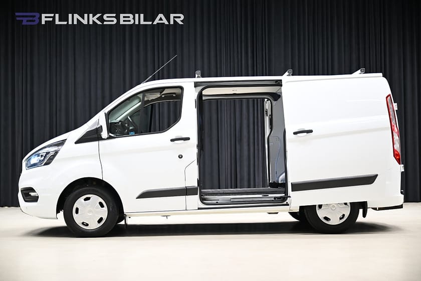 Bild 2 av Ford Transit Custom 300 130HK Dubbeldörr|LED|Drag|Värmare|NyKamrem|Moms
