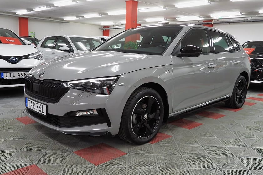 Bild 3 av Škoda Scala Skoda 1.0 TSI Monte Carlo Panorama Drag Carplay SOV Hjul