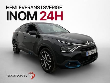 Citroën ë-C4 e-C4 136hk Shine HUD Kamera Rattvärm CarPlay