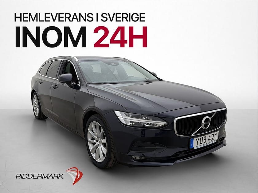 Bild 1 av Volvo V90 D4 Momentum 190hk VOC D-Värmare Kamera Skinn