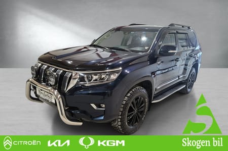 Toyota Land Cruiser 5-dørs 2,8 D-4D GX aut blå metallic