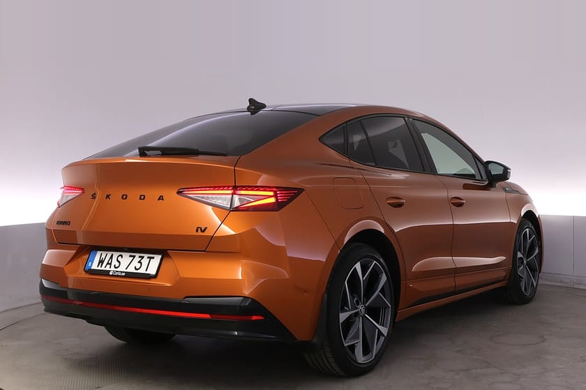 Bild 5 av Škoda Enyaq Coupé RS iV Skoda Pano 360 Canton HUD Elstol Drag