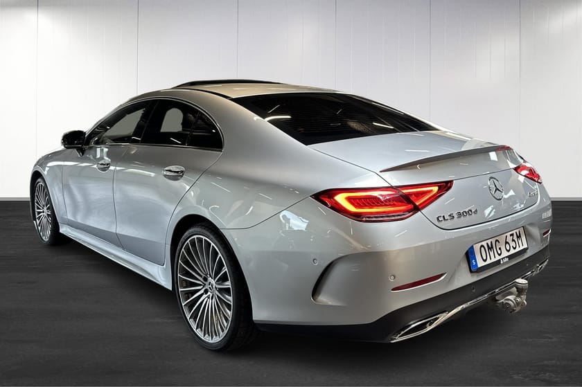 Bild 3 av Mercedes-Benz CLS 300 d 4MATIC AMG Taklucka Dragkrok Värmare 360° Moms