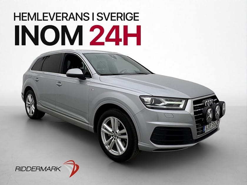 Bild 3 av Audi Q7 3.0 V6 Q S-Line 7-Sits Drag Pano BOSE Luft Värmare