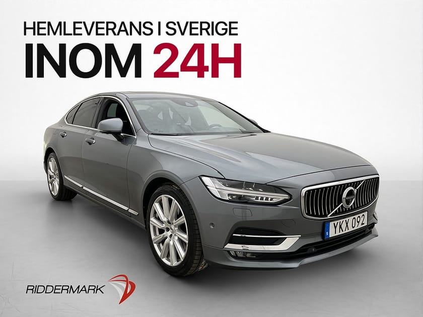 Bild 1 av Volvo S90 T5 Inscription Taklucka B&W Luft 360° HUD 4-Zon