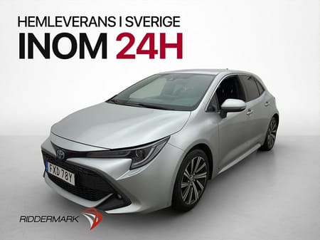 Toyota Corolla Hybrid Style Kamera Halvskinn Adaptiv