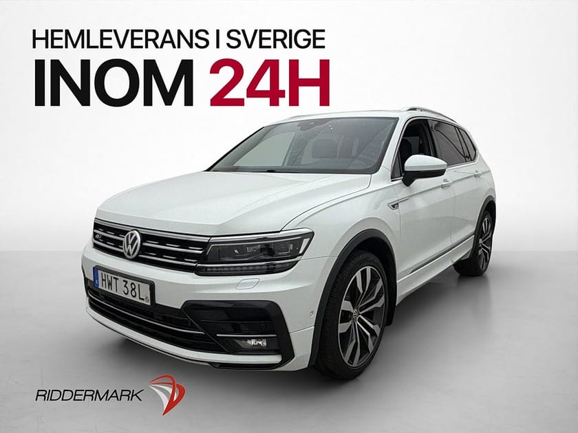 Bild 3 av Volkswagen Tiguan Allspace 7-sätes TDI 4M 7-Sits Pano Cockpit Skinn