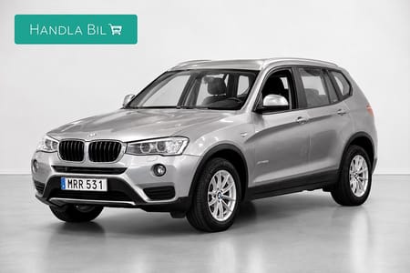BMW X3 xDrive20d M-värm P-sensorer Nyserv Dragkrok