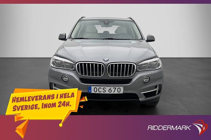Bild 2 av BMW X5 xDrive40e Dragkrok Kamera H/K Skinn Adaptiv Navi