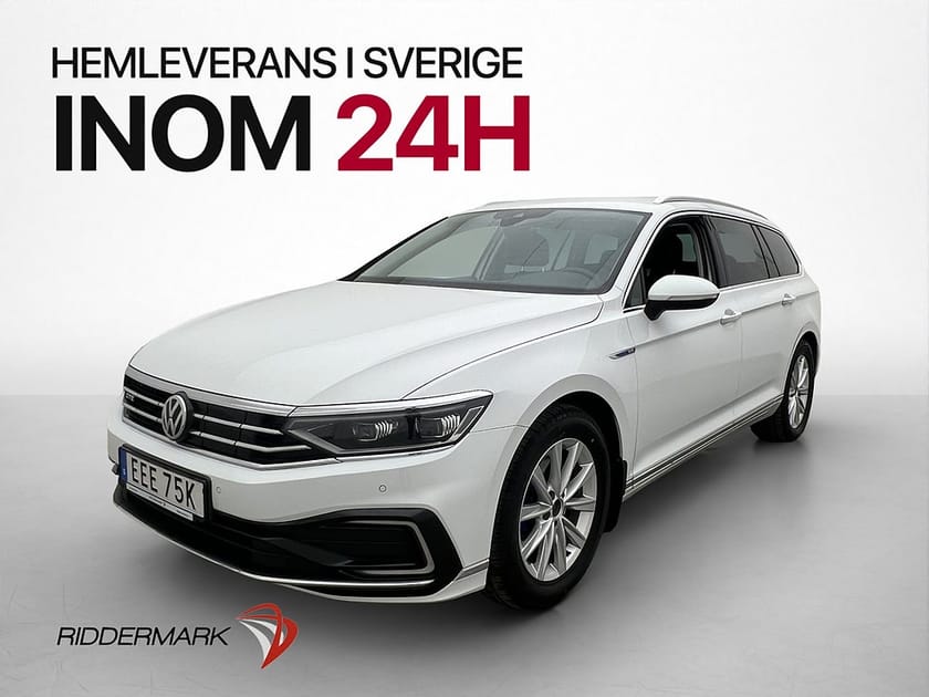 Bild 1 av Volkswagen Passat Sportscombi GTE 1.4 TSI Kamera Navi Adapt-fart Drag