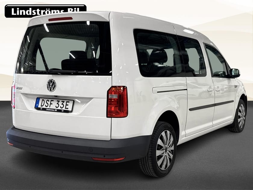 Bild 4 av Volkswagen Caddy Maxi Life 2.0TDI DSG Trendline 7-sits V-hjul Moms